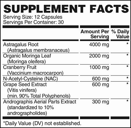 Apollon Nutrition Kidney Kindness Label