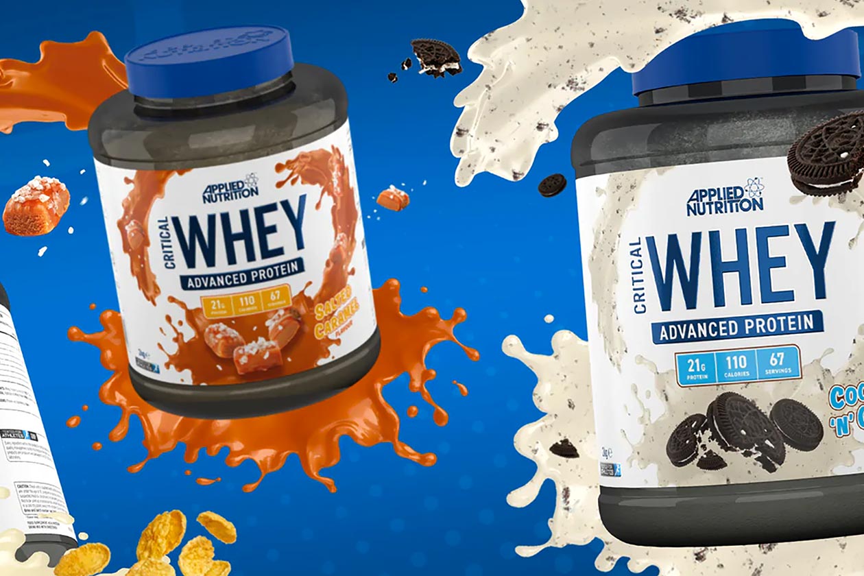 Applied Nutrition Ten More Critical Whey Flavors