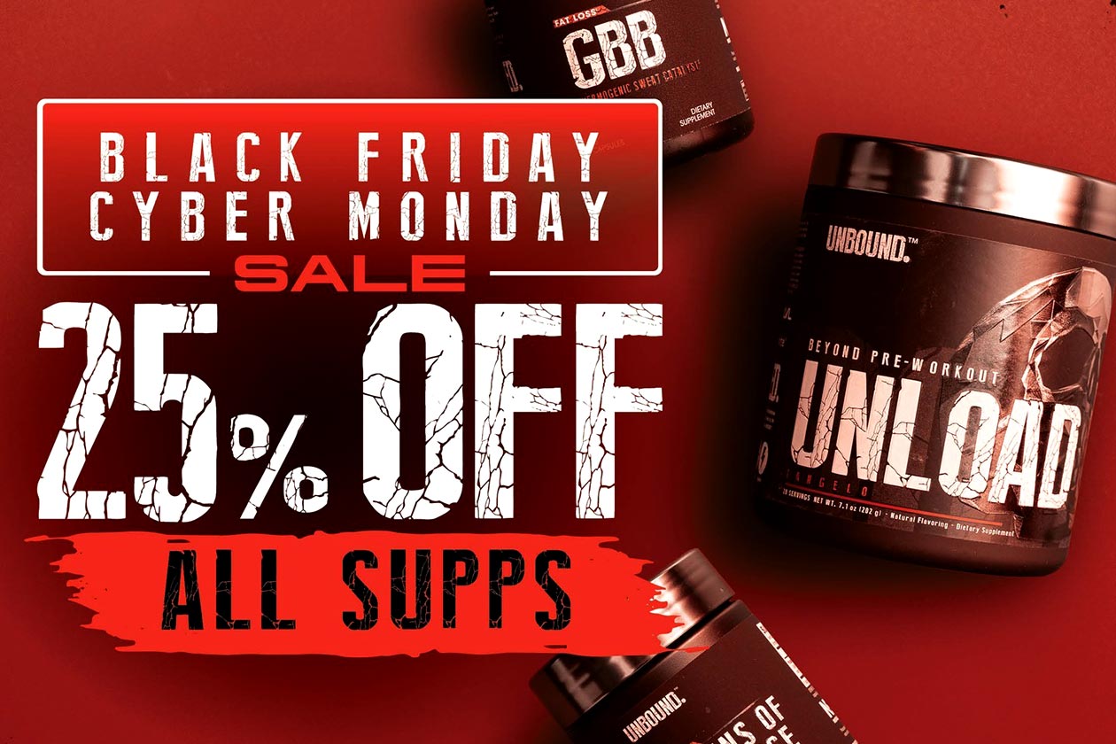 Nutrabio Unbound Black Friday Cyber Monday