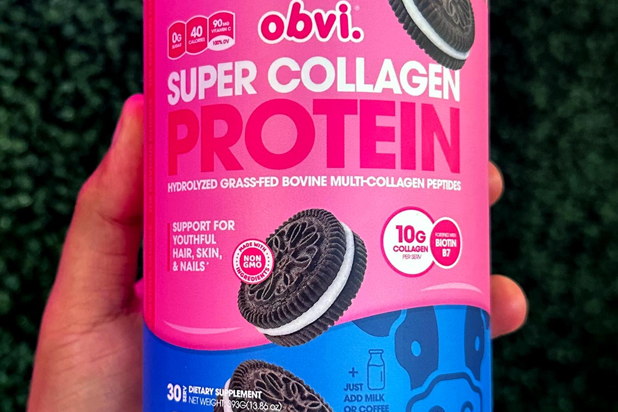 Obvi Cookies And Cream Super Collagen Protein