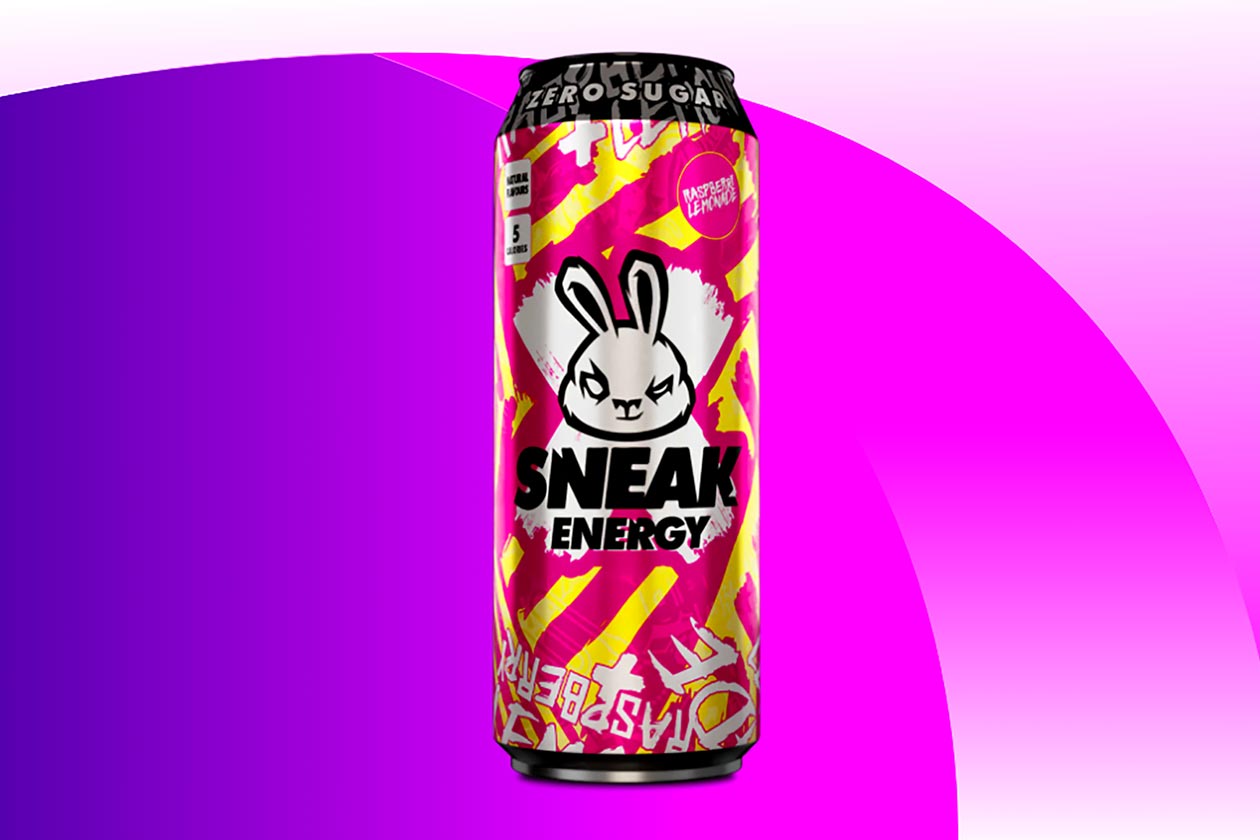 Raspberry Lemonade Sneak Energy Drink