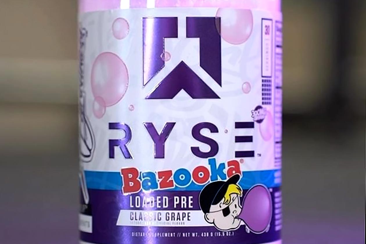 Ryse Bazooka Classic Grape Loaded Pre