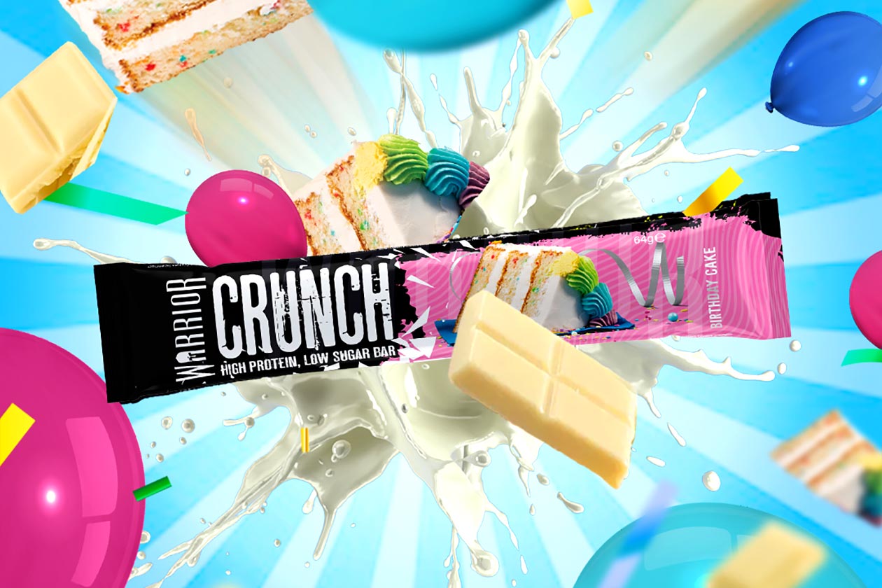 Birthday Cake Warrior Crunch