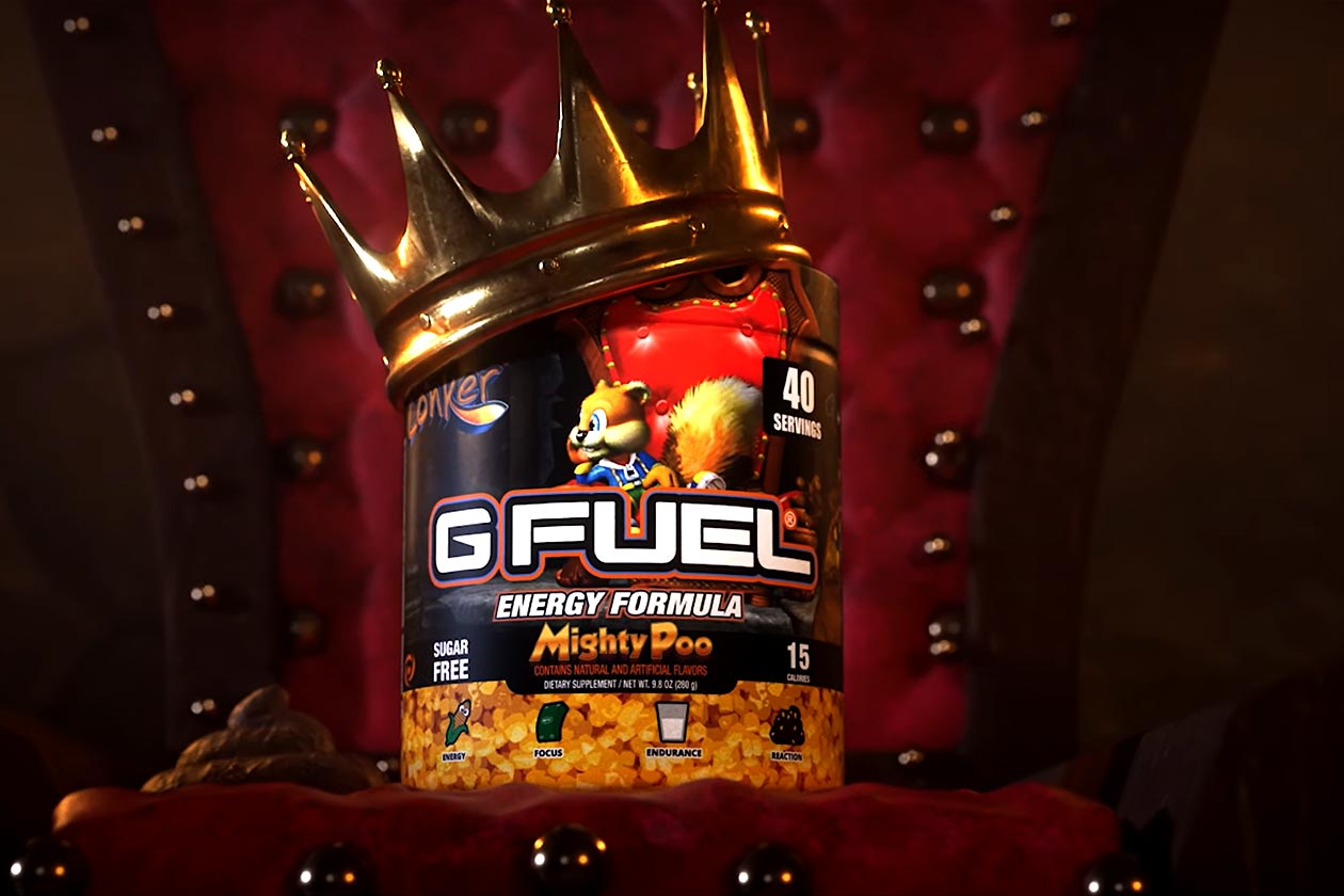 G Fuel X Conkers Bad Fur Day Mighty Poo
