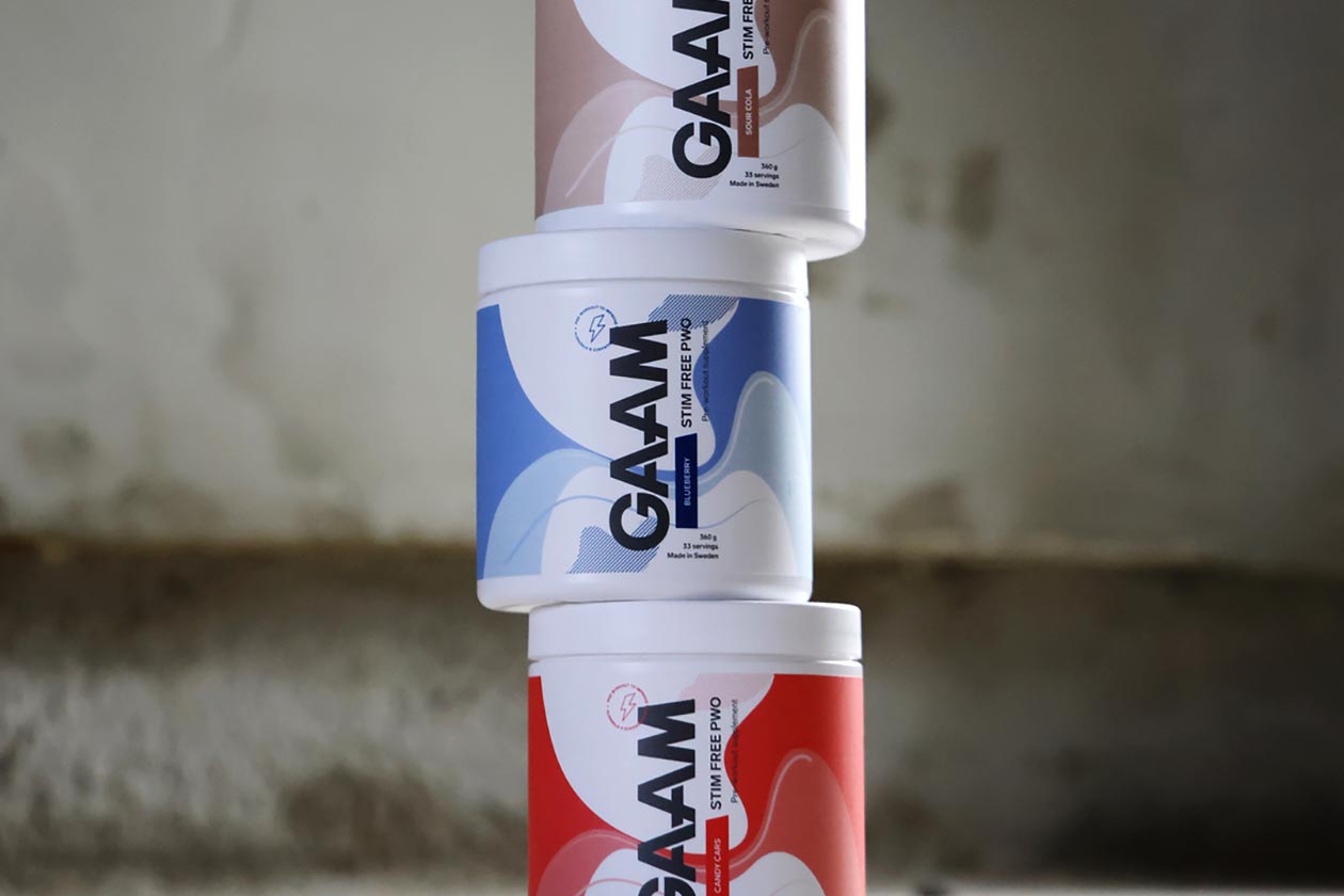 Gaam Nutrition Stim Free Pwo