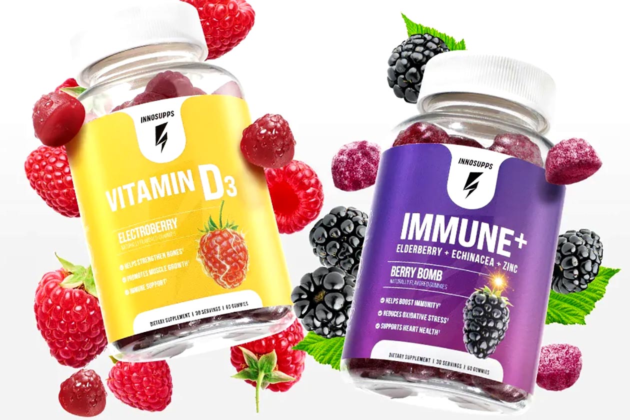 Inno Supps Vitamin D3 And Immune Gummies