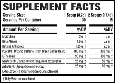 Jacked Factory Nitrosurge Natural Label