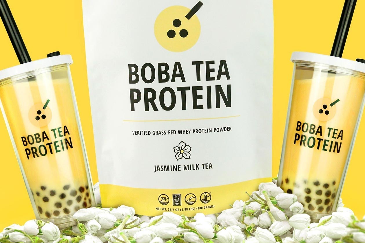 Jasmine Milk Tea Boba Tea Protein