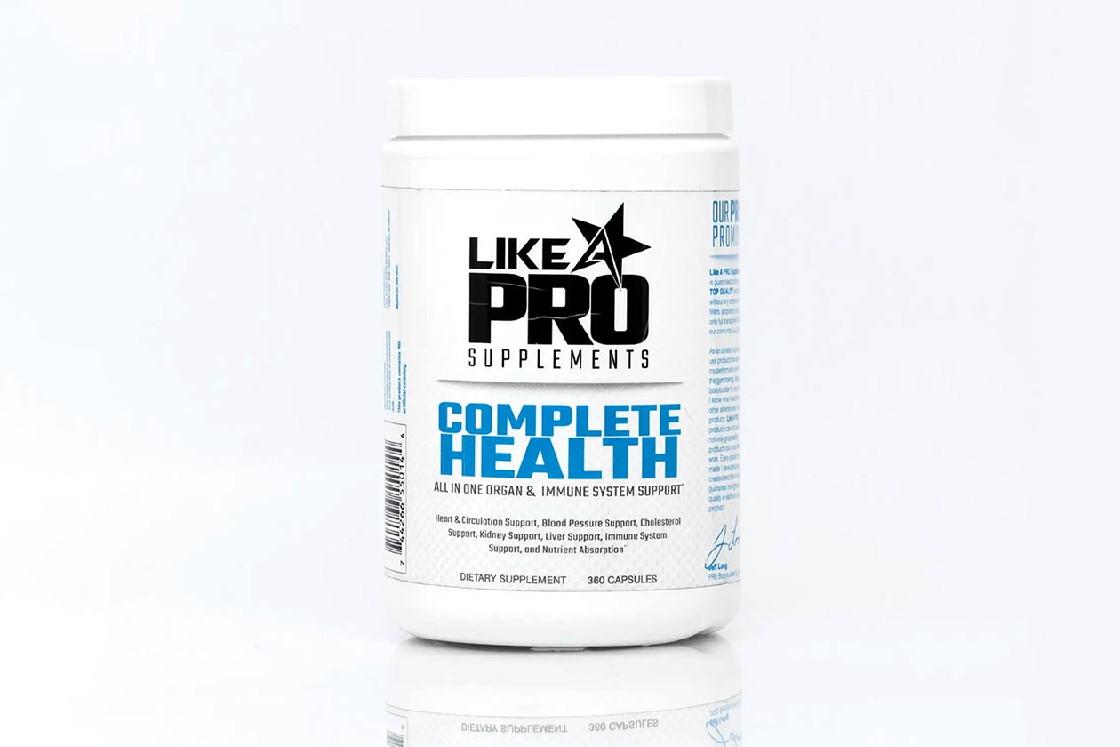 Like A Pro Supplements Complete Health