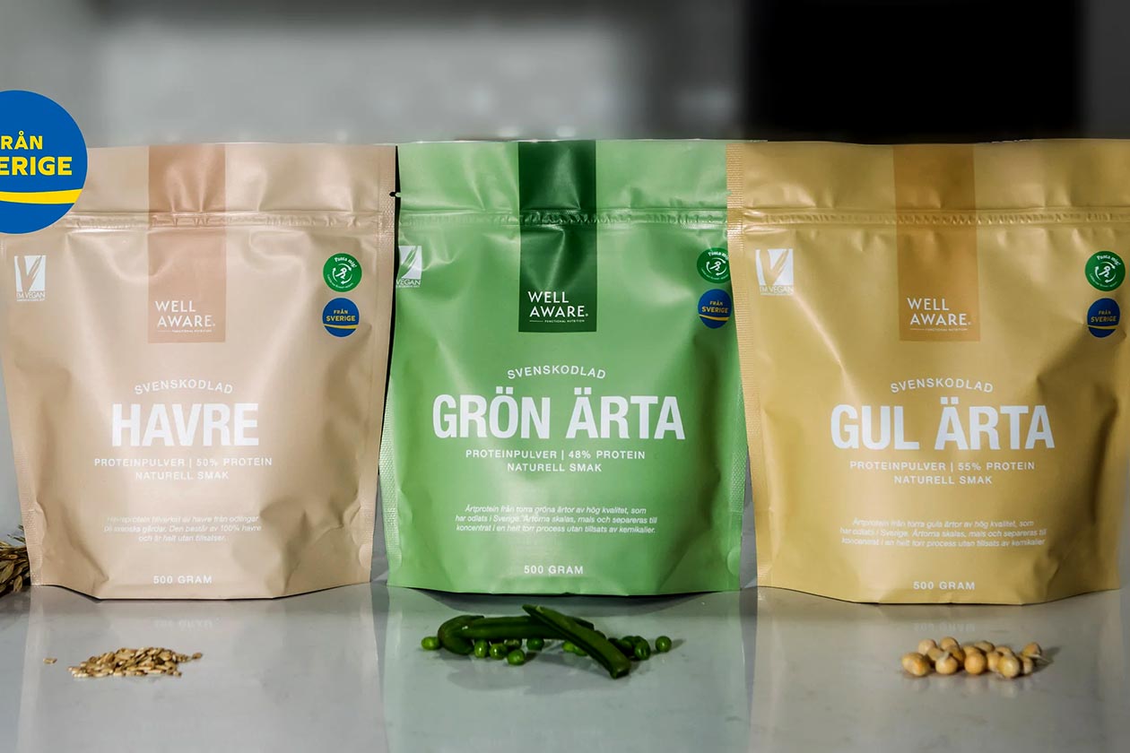 Wellaware Sweden Sourced Protein Powders