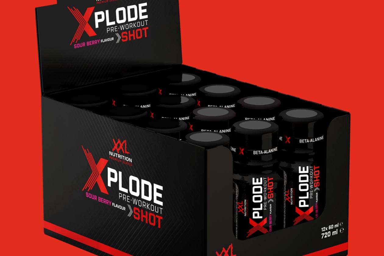 Xxl Nutrition Xplode Pre Shot