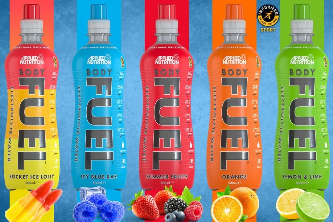 Applied Nutrition's Rocket Ice Lolly and Icy Blue Raz Body Fuel