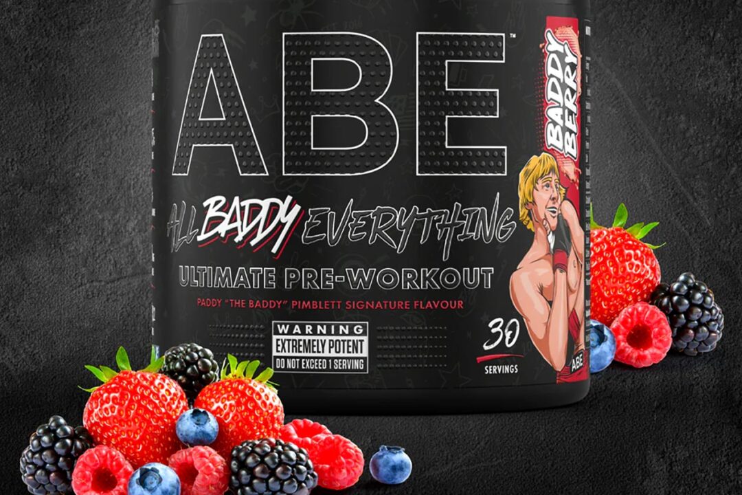 Applied Nutrition x Paddy Pimblett's Baddy Berry ABE preworkout