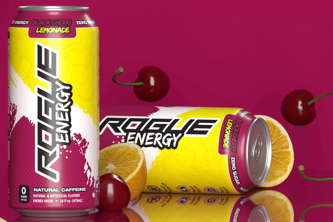 Black Cherry Lemonade Rogue Energy Drink