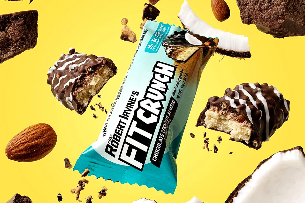 Chocolate Coconut Almond Fitcrunch Protein Bar