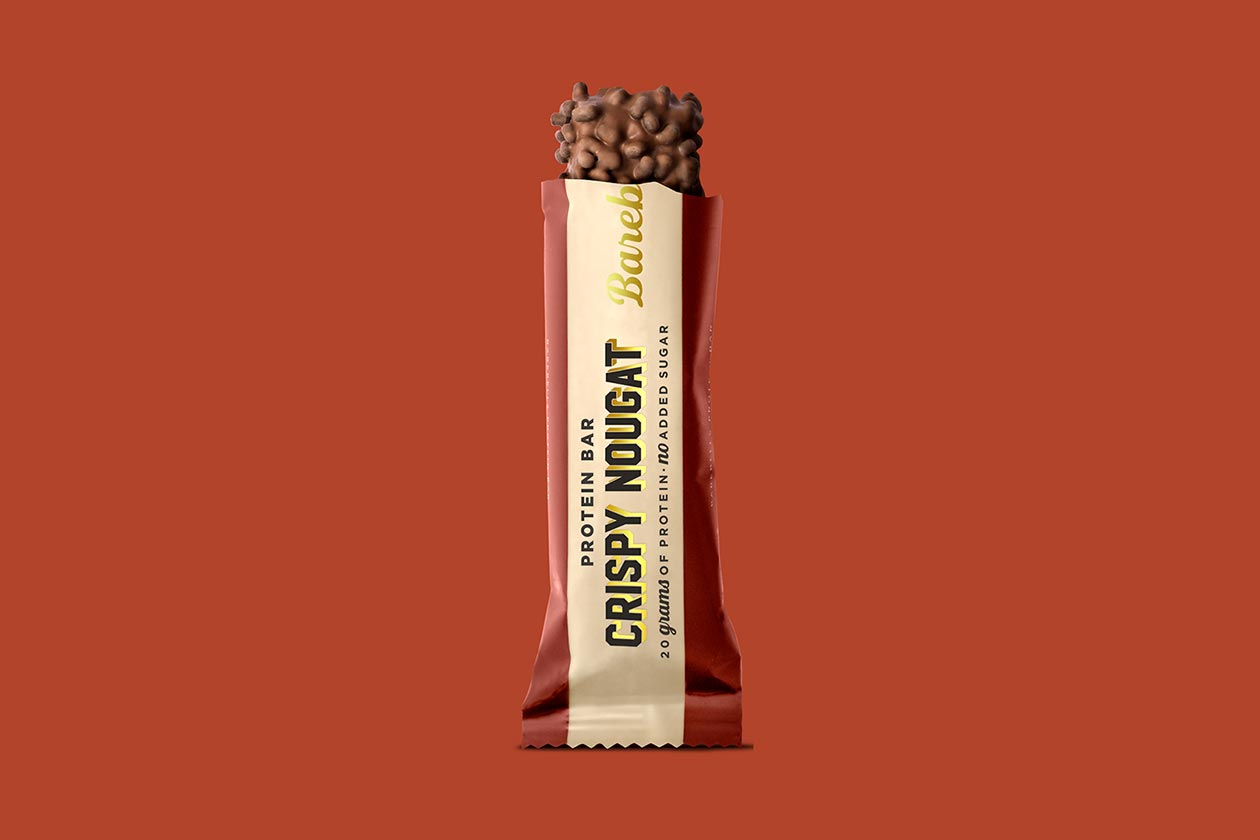 Crispy Nougat Barebells Protein Bar