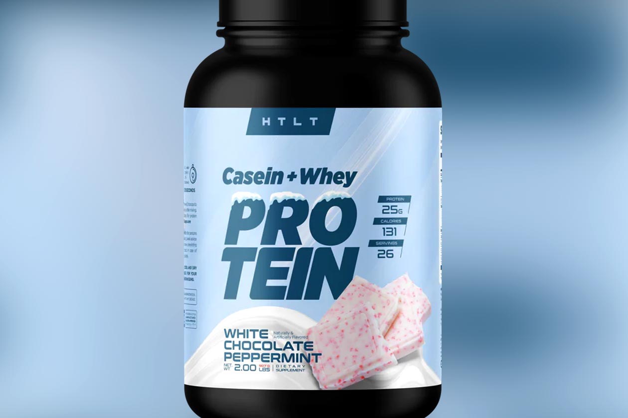 Htlt White Chocolate Peppermint Casein Whey Protein