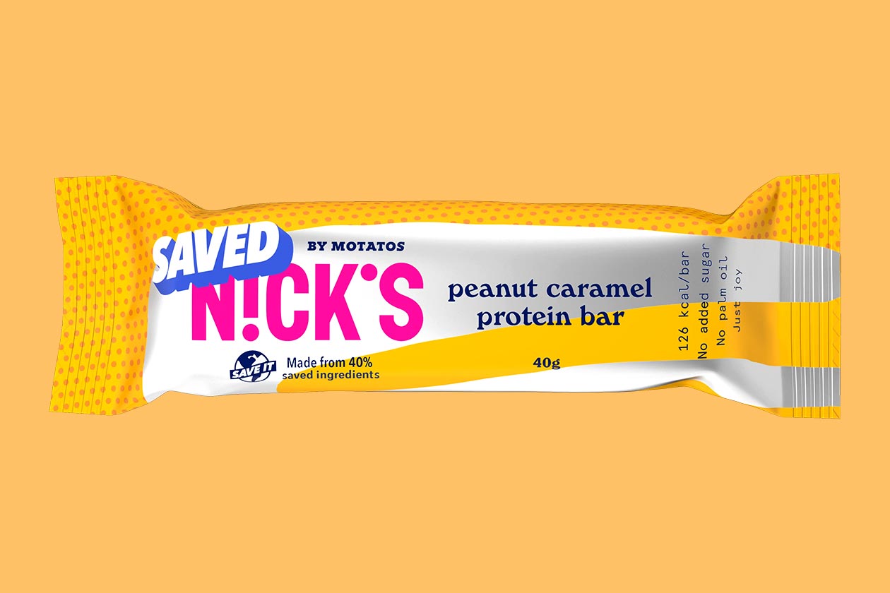Nicks X Motatos Peanut Caramel Protein Bar