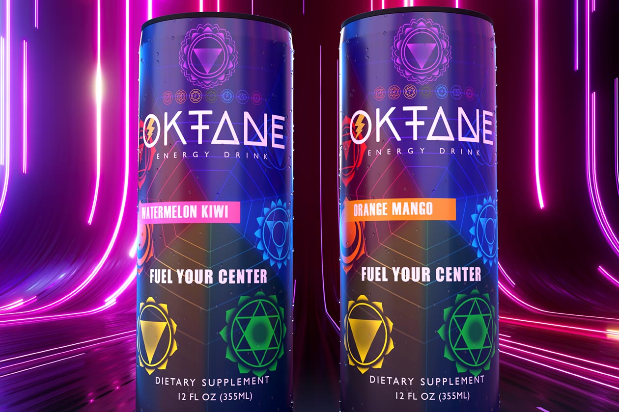 Oktane Energy Drink Rebrand And Mango Orange