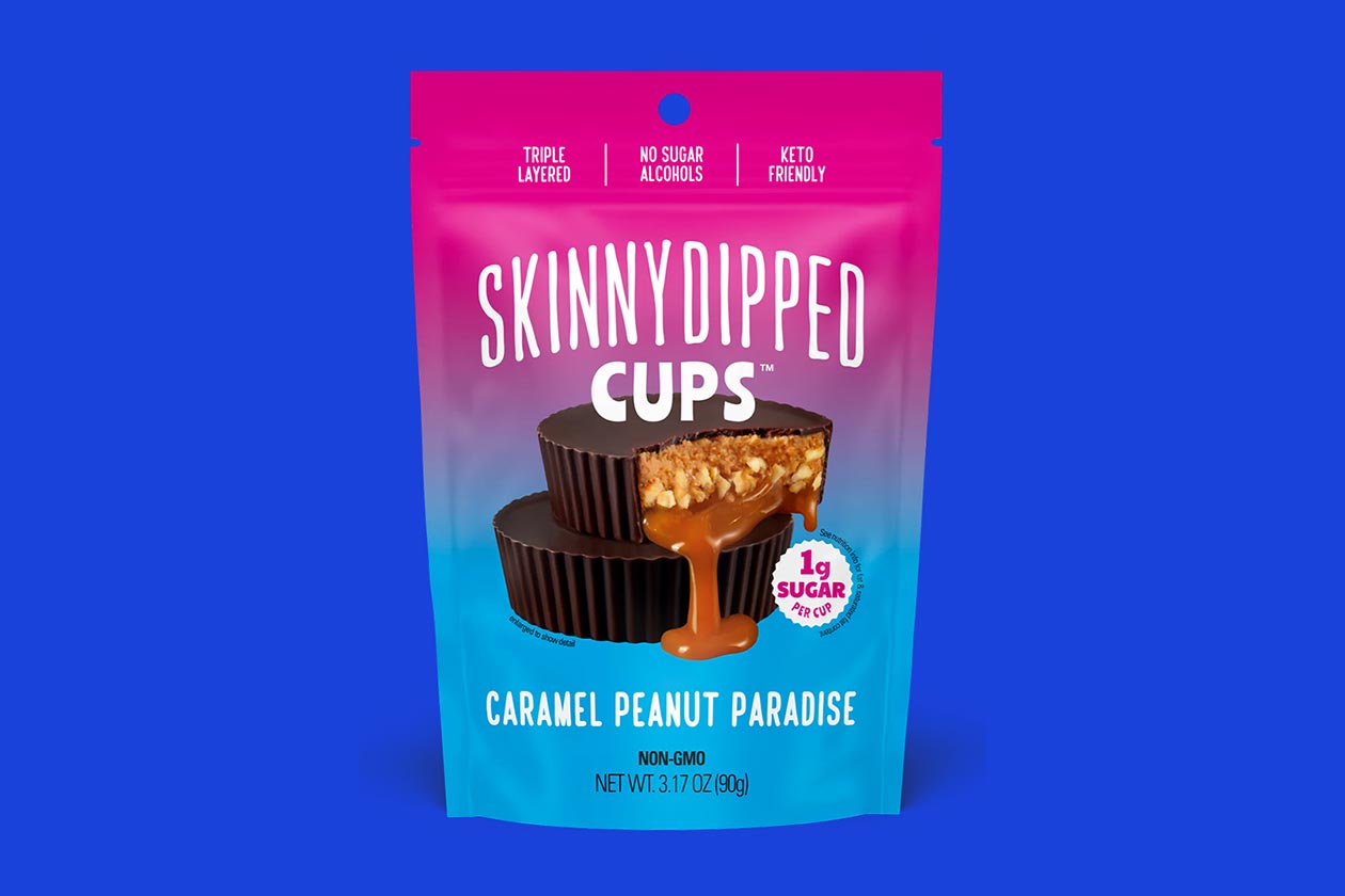 Skinnydipped Caramel Peanut Paradise Cups