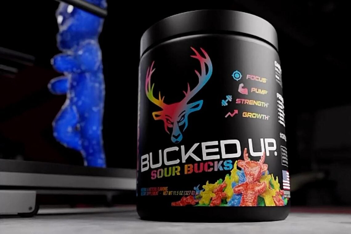 Bucked Up gives its selftitled preworkout a sour candy twist
