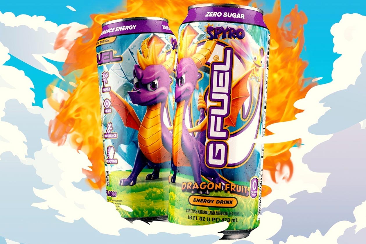 Spyro Dragon Fruit G Fuel Energy Drink