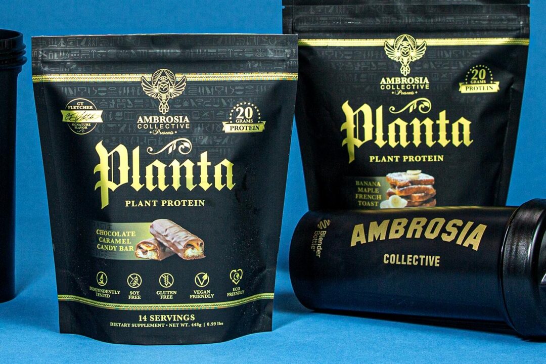 Ambrosia's smaller 14 serving size of Planta protein powder