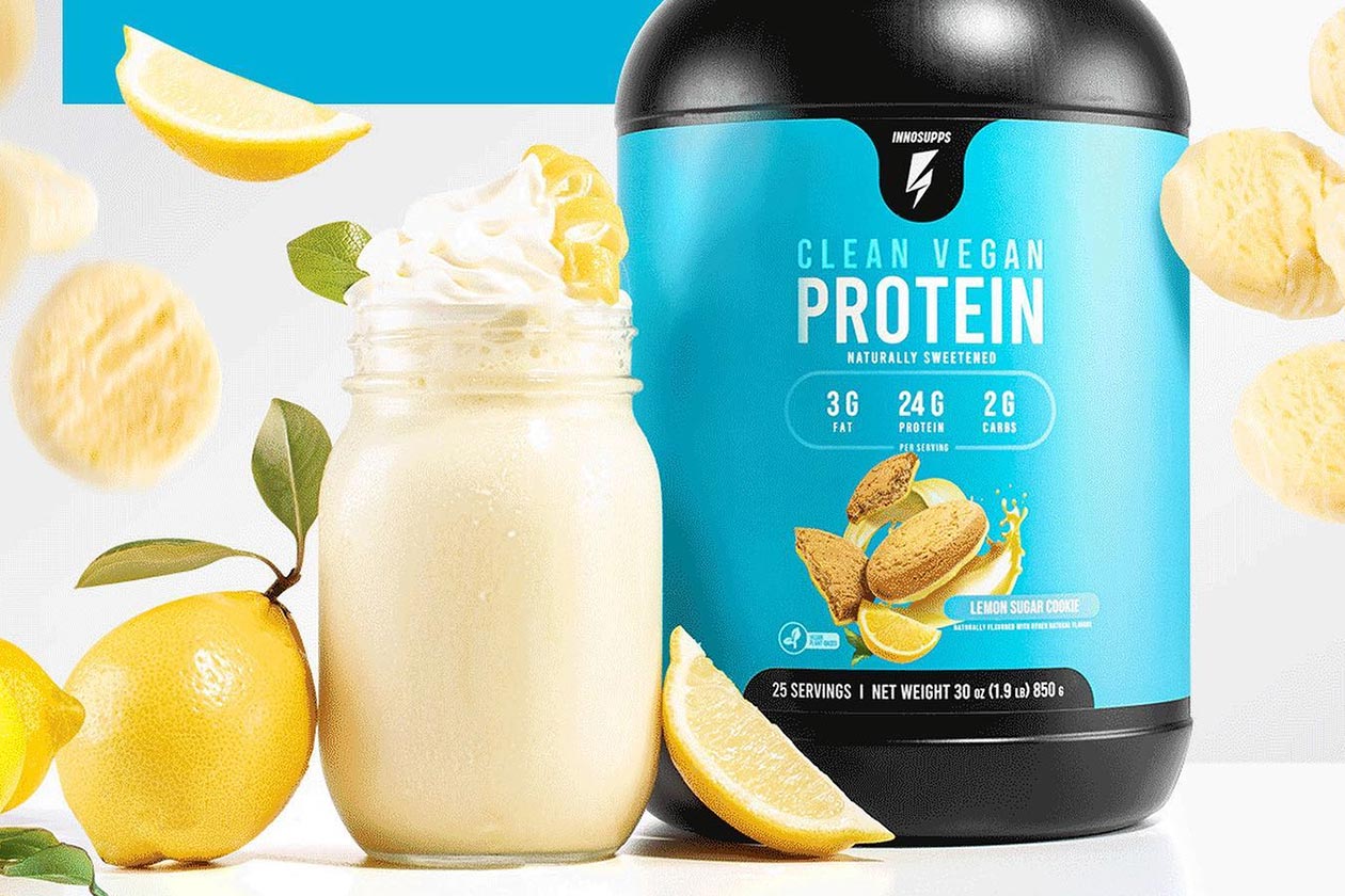 Inno Supps Lemon Sugar Cookie Clean Vegan Protein