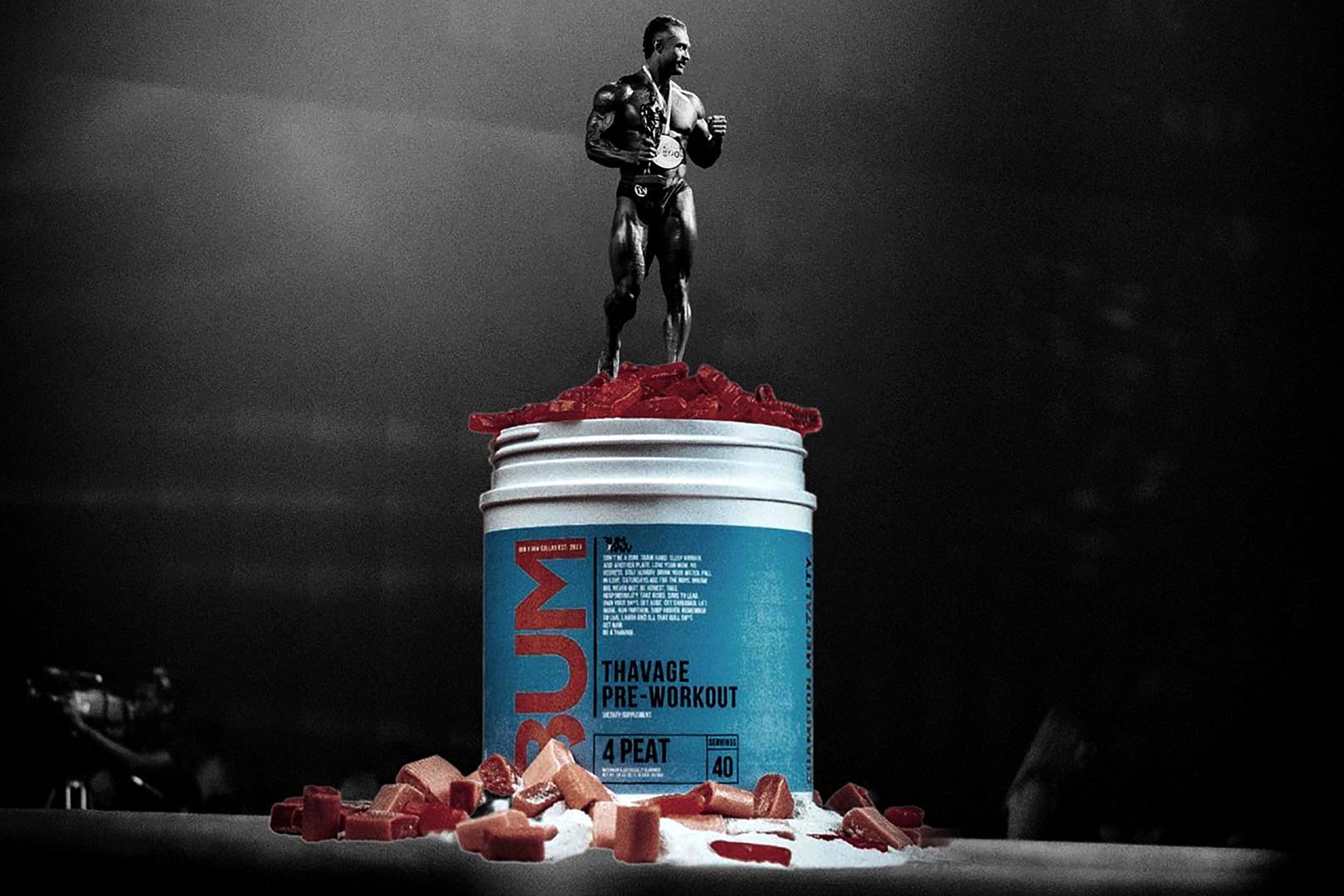 Raw Confirms 4 Peat Flavor Of Thavage Pre Workout