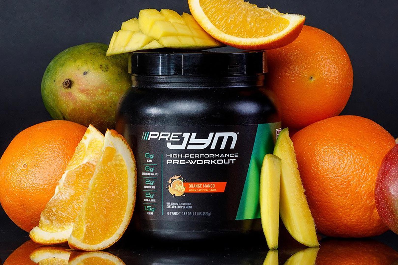 Win A Years Supply Of Orange Mango Pre Jym