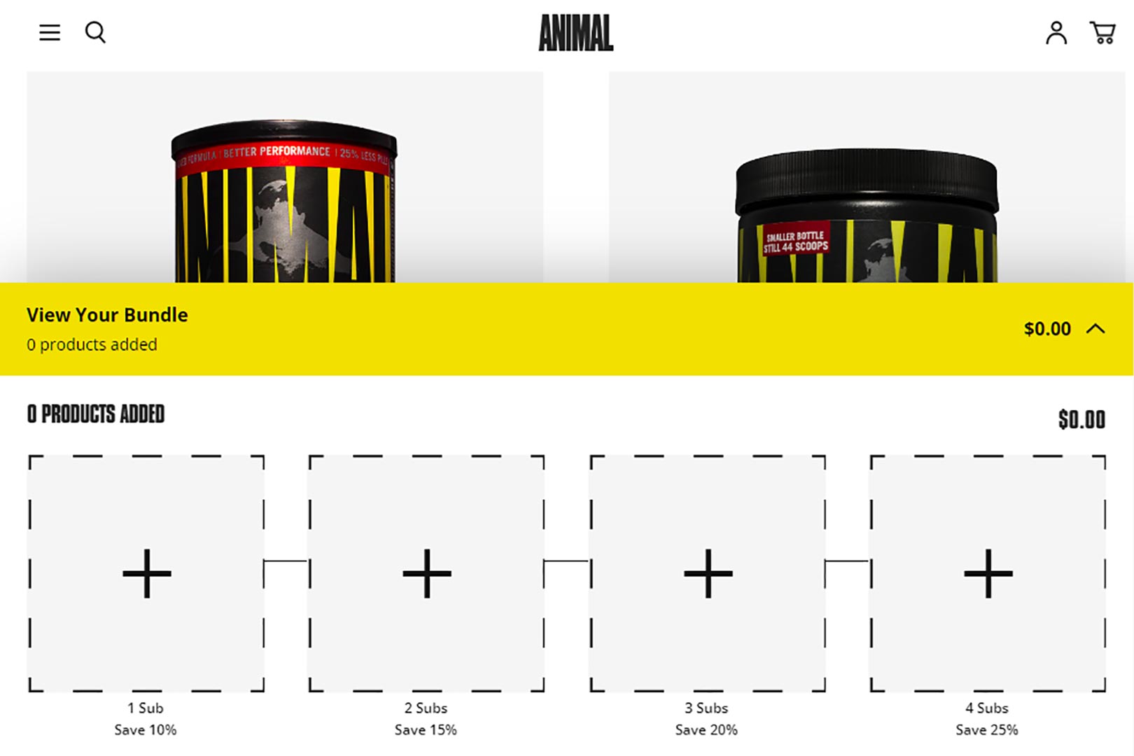 Animal Pak Bundle And Save