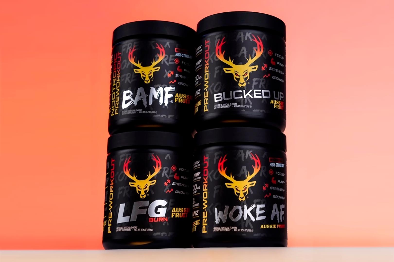 Bucked Up X Calum Von Moger Flavors