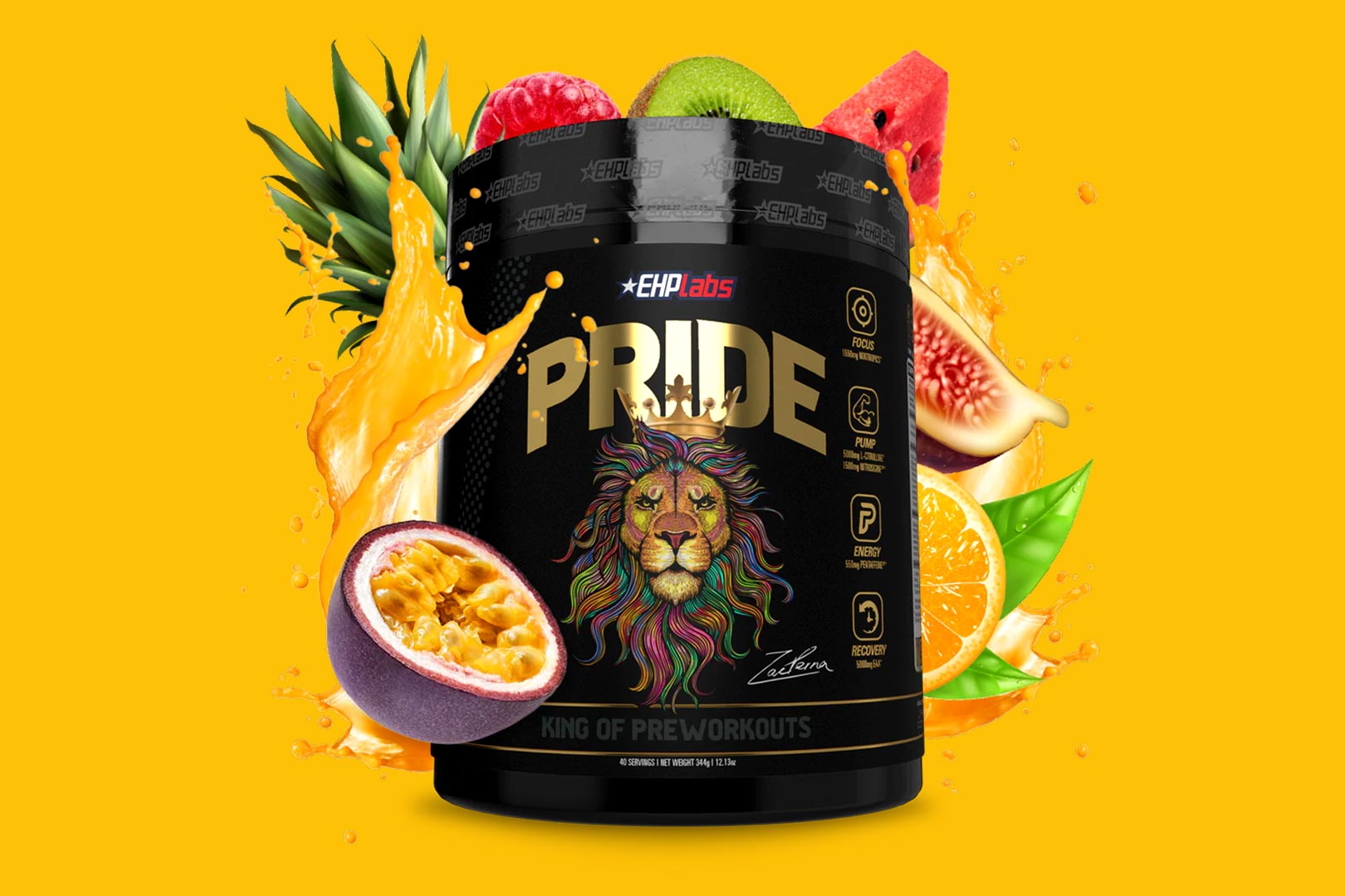 Buy PRIDE Pre-Workout by EHPlabs online - EHPlabs