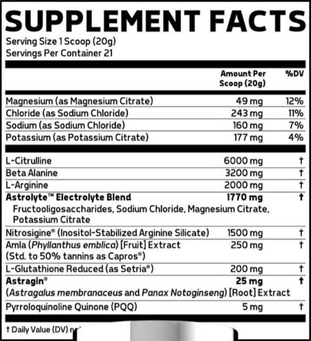 Glaxon 2023 Plasm Surge Label