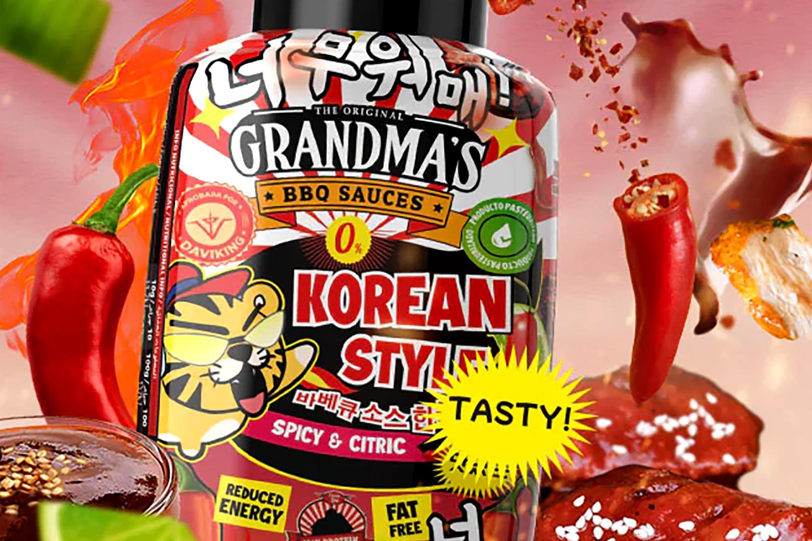 Max Protein Grandmas Sauce Korean Style