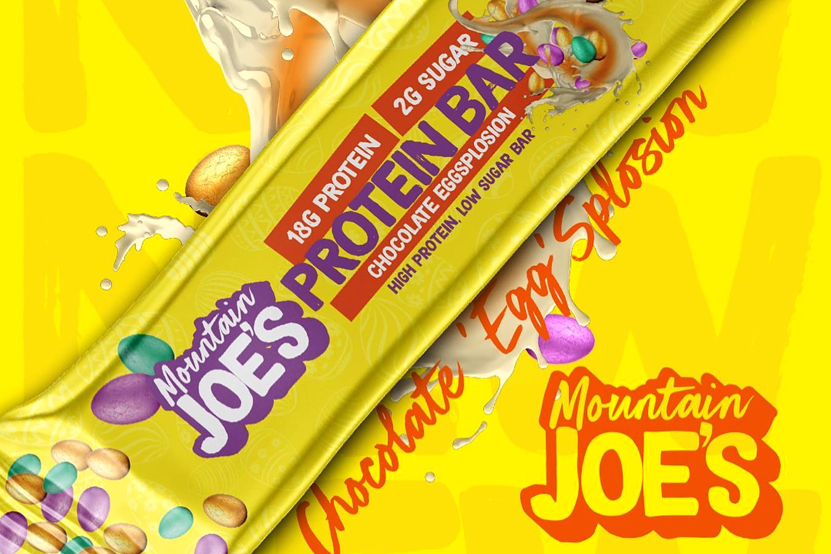 Mountain Joes Eggplosion Protein Bar