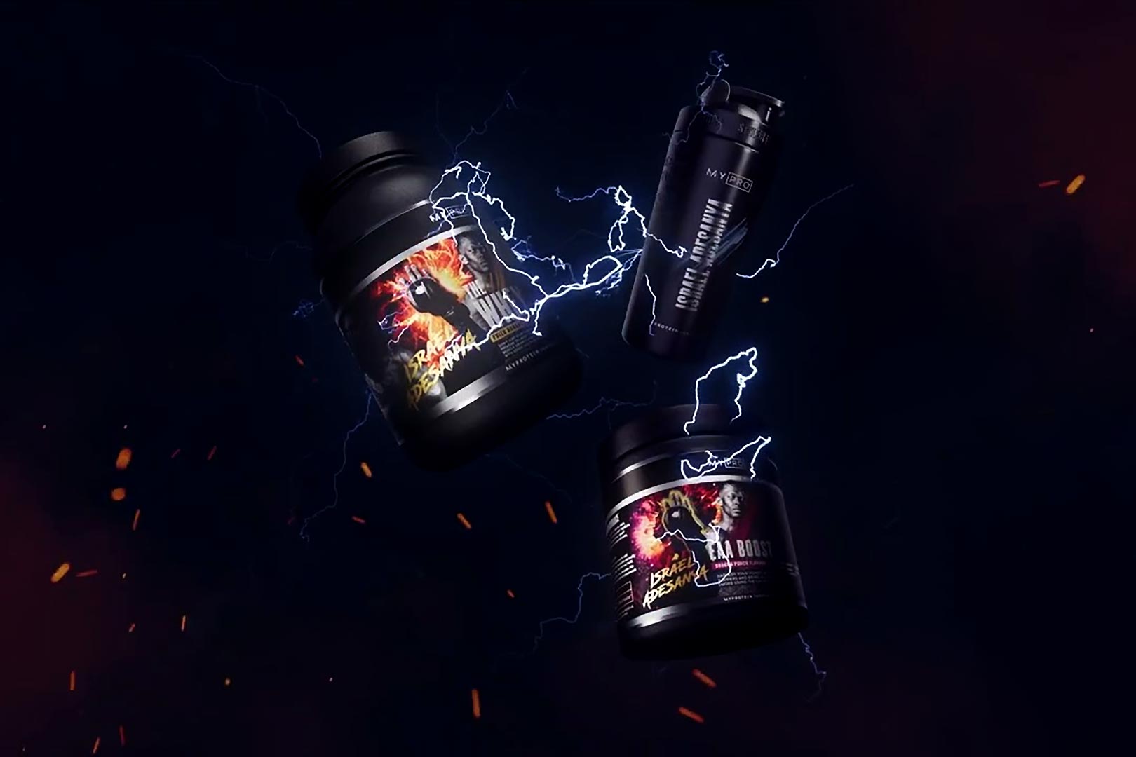 Myprotein Israel Adesanya Collaboration