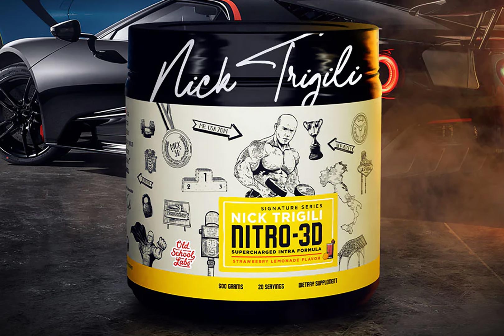 Old School Labs X Nick Trigili Nitro 3d