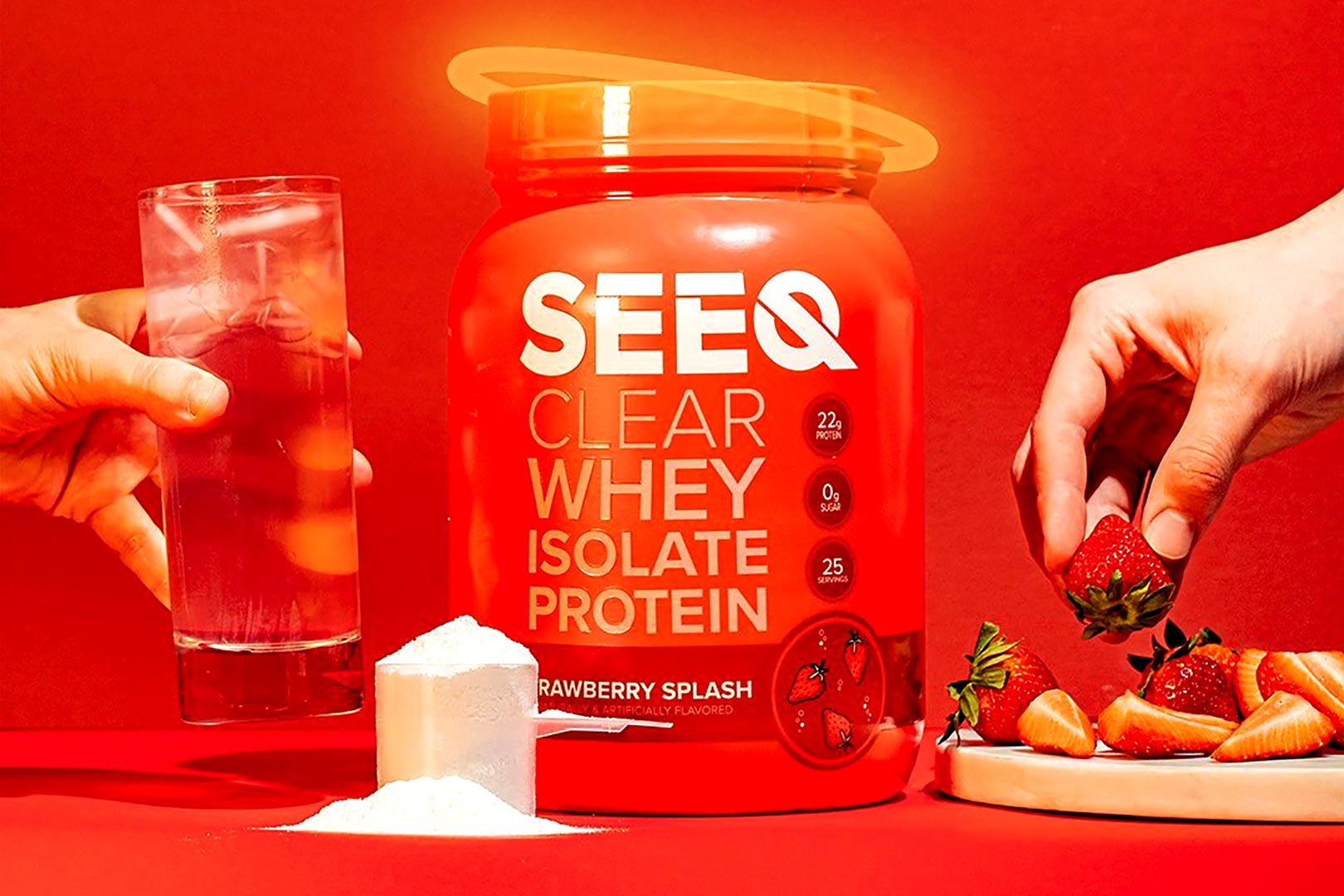 Seeq Strawberry Splash Clear Whey Isolate Protein