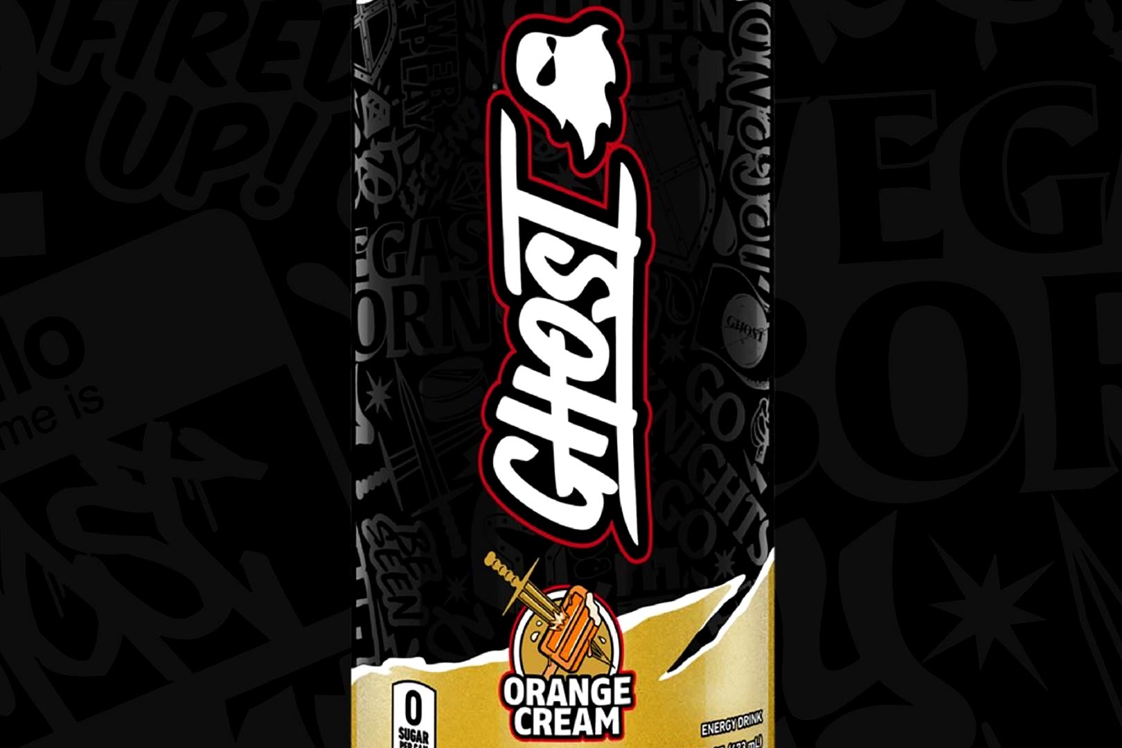 Vegas Golden Knights Orange Cream Ghost Energy