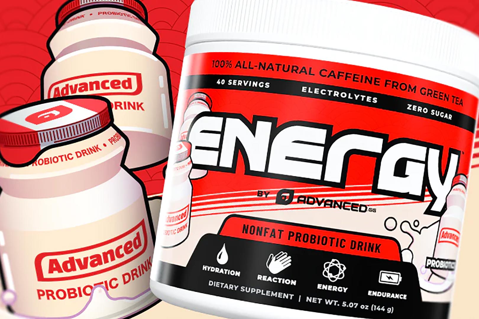 Advancedgg Probiotic Drink Energy