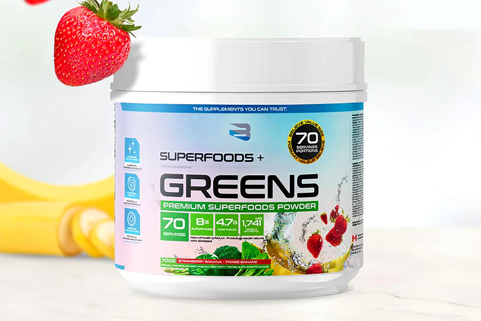 Believe Supplements 70 Servings Superfood 1