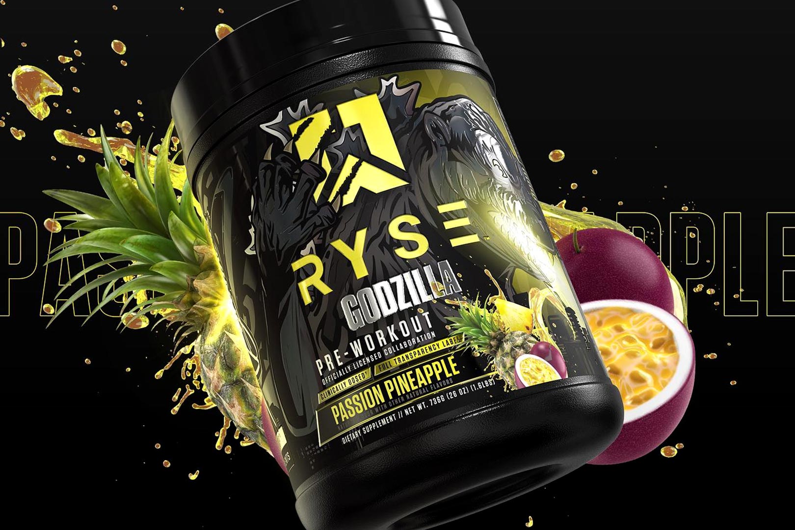 Complete Reveal Of Passion Pineapple Godzilla Pre Workout