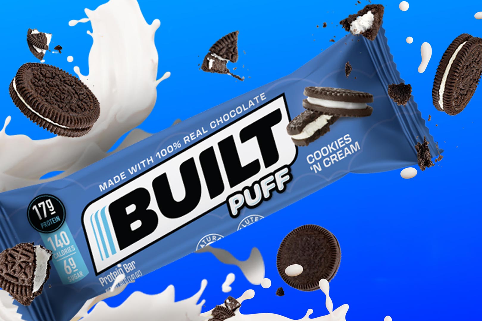 Cookies N Cream Built Puffs