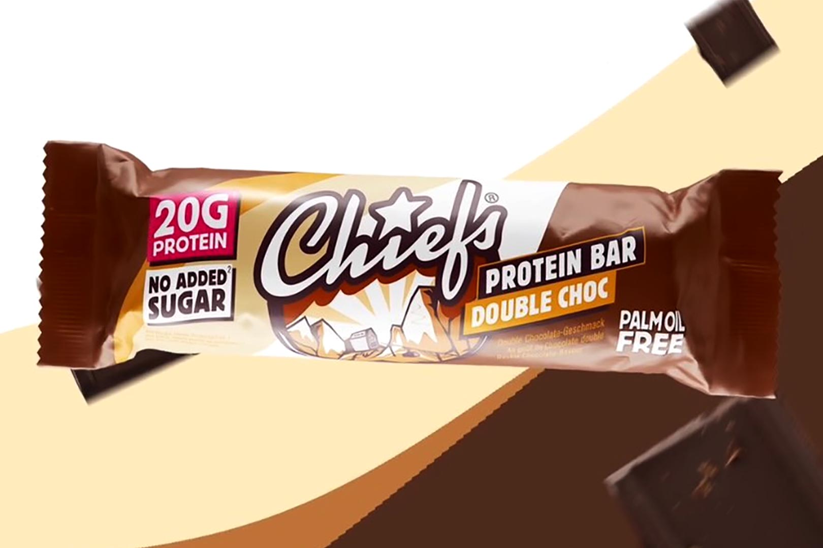 Double Chocolate Chiefs Protein Bar