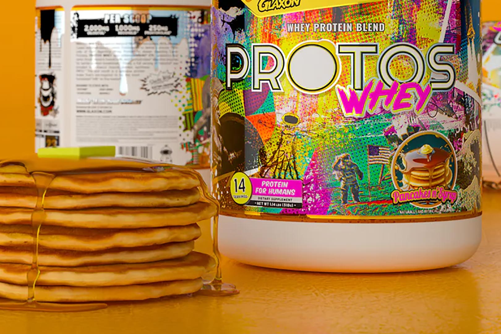 Glaxon Pancakes And Syrup Protos Whey