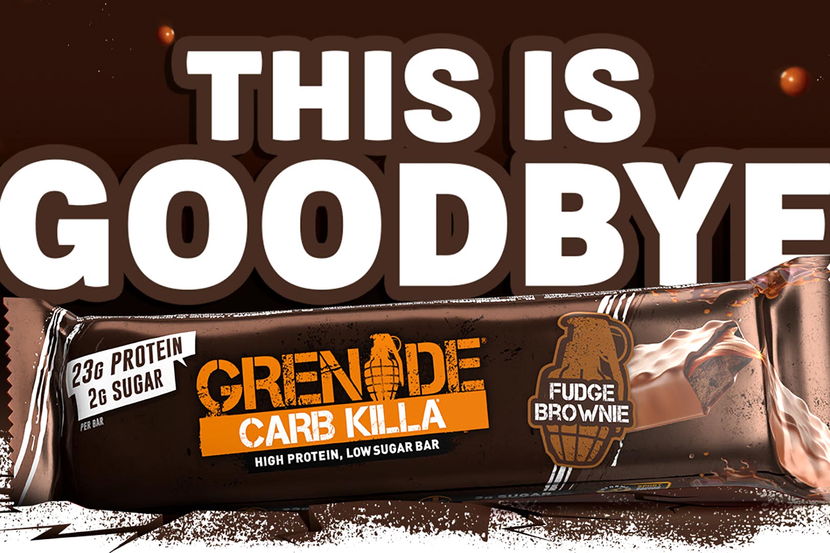 Grenade Discontinues Fudge Brownie Protein Bar
