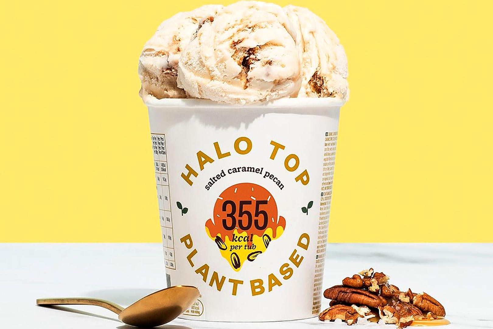 Halo Top Plant Based Salted Caramel Pecan
