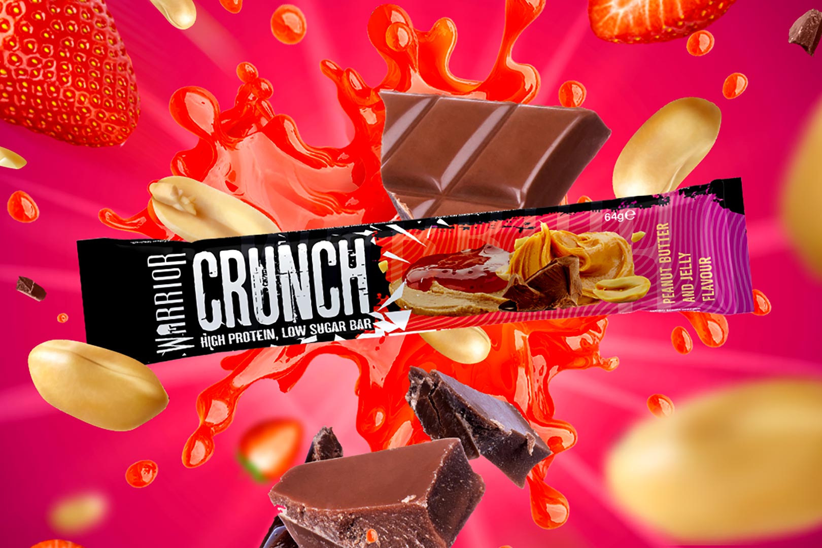 Peanut Butter And Jelly Warrior Crunch