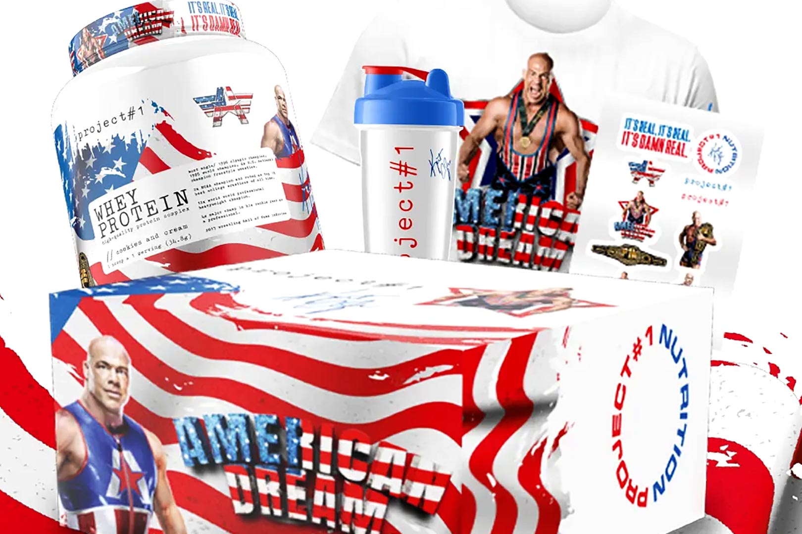 Project 1 Nutrition X Kurt Angle Protein Powder